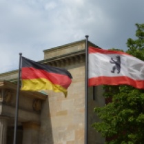 German & Berlin Flags