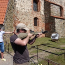 Crossbow at Trakai castle