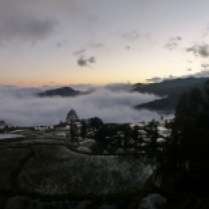 Rice terrace - sunrise