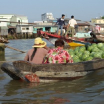 Cai Rang floating market